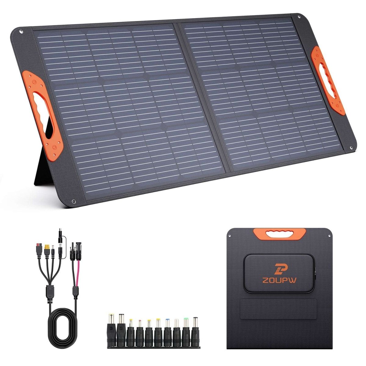 100W Portable Solar Panel - zoupw
