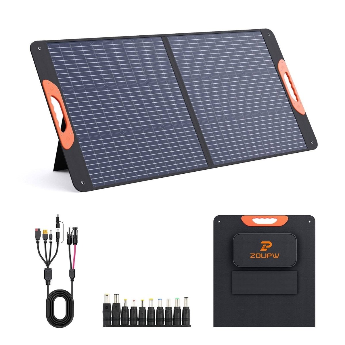 110 watt Foldable Solar Panel 10BB - zoupw