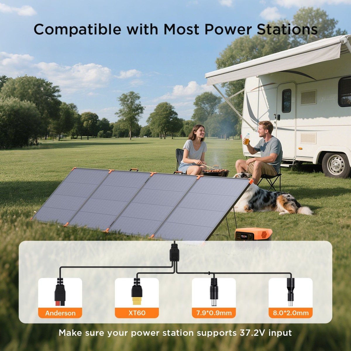 400 Watt Portable Solar Panel N - Type 16BB - zoupw