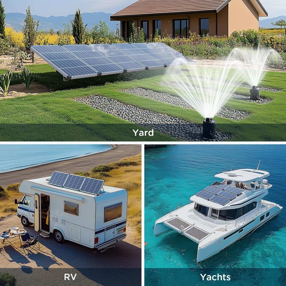 50W solar panel 16BB N - Type - zoupw