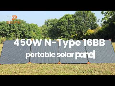 450 Watt Portable Solar Panel N-Type 16BB