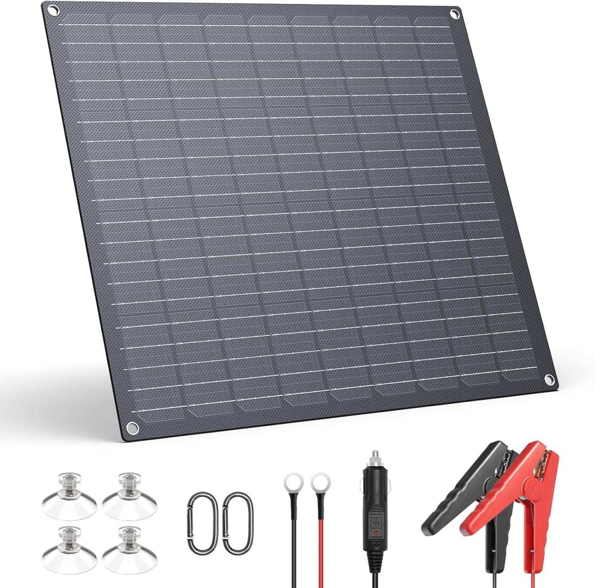 Solar Powered Battery Chargers 30W Intelligent Solar Battery Maintainer - zoupw
