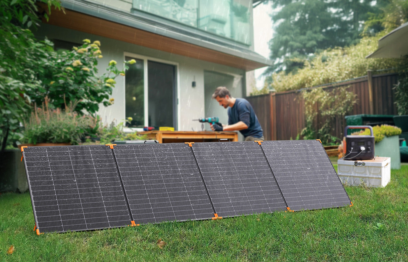 450W Portable Solar Panels for Home: Your Power Backup in Uncertain Times