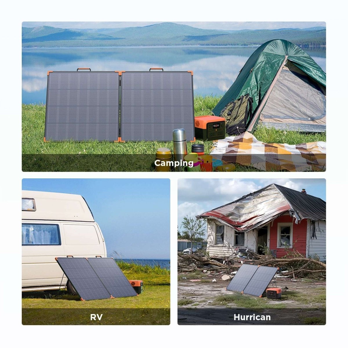 180 Watt Portable Solar Panel N - Type 16BB - zoupw