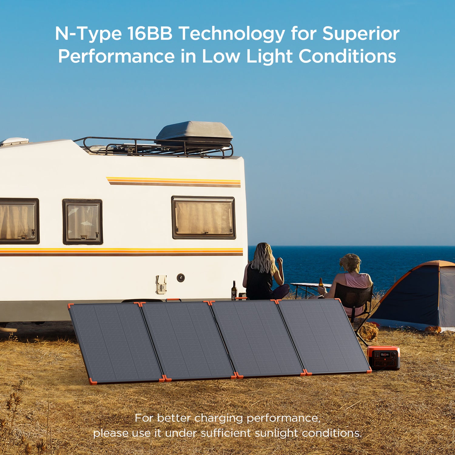 350 Watt Portable Solar Panel N-Type 16BB