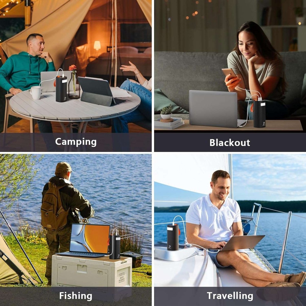 60000mAh 200W Fast Charging Power Bank - zoupw