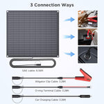30W Intelligent Solar Battery Trickle Maintainer - zoupw