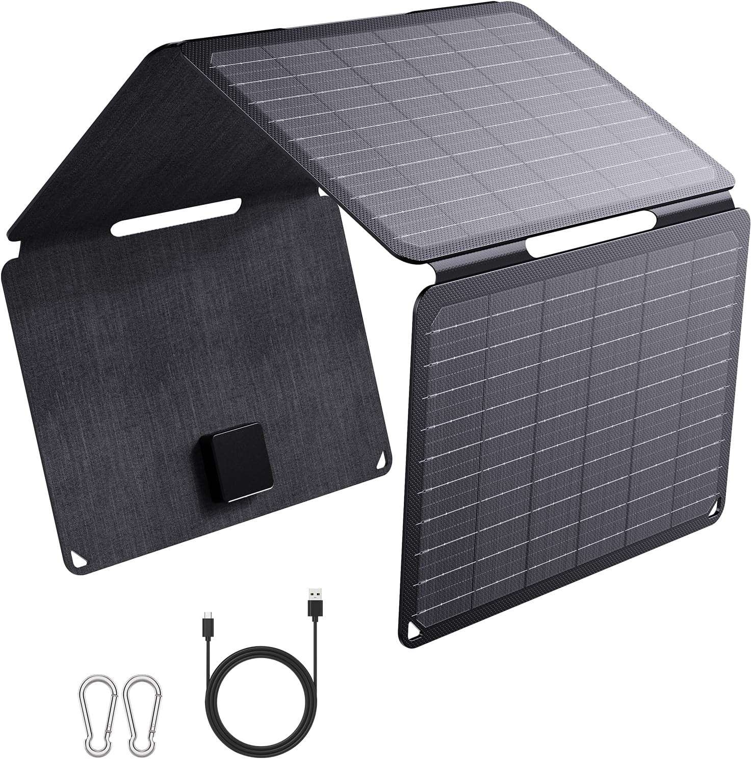 40W Portable Solar Panel(With DC Output) - zoupw