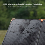 100 watt solar suitcase with 20A PWM Controller