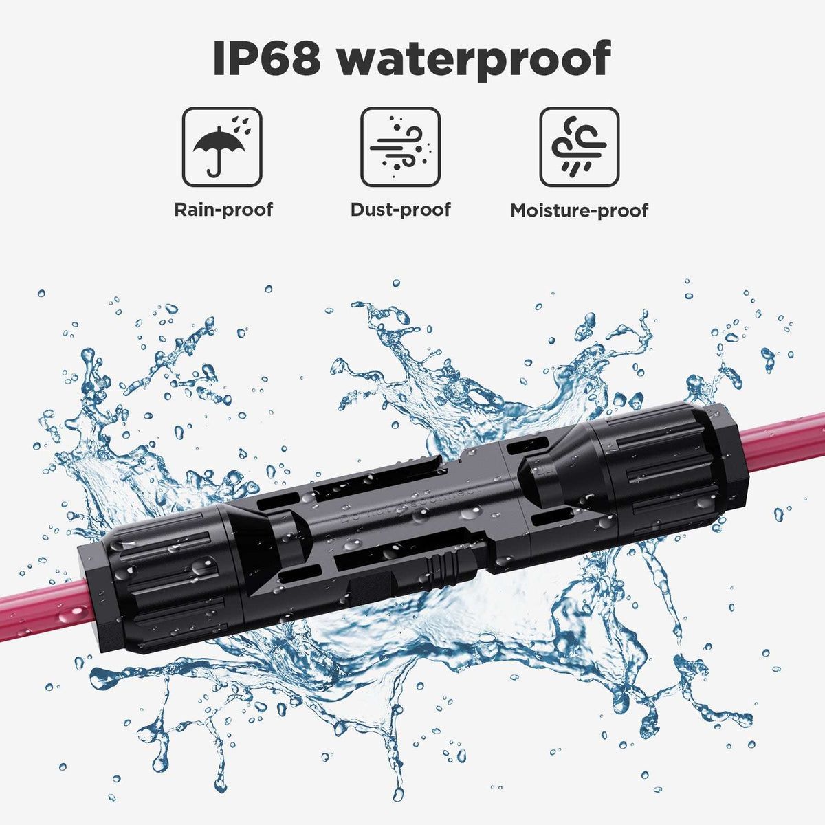 Solar Extension Cable 12AWG 13FT
