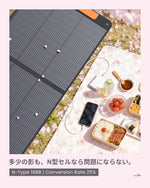 High-efficiency N-Type 16BB solar cells of a ZOUPW panel performing under partial shade during a picnic.