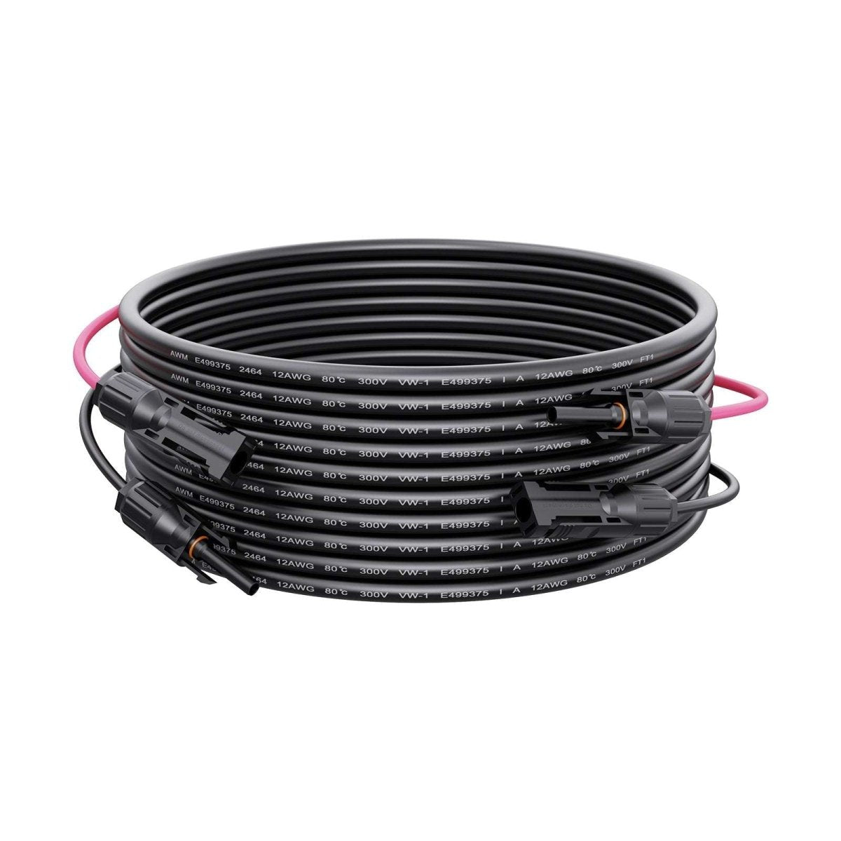 Electric Wires and Cables Solar Extension Cable 12AWG 13FT - zoupw
