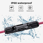 Electric Wires and Cables Solar Extension Cable 12AWG 13FT - zoupw