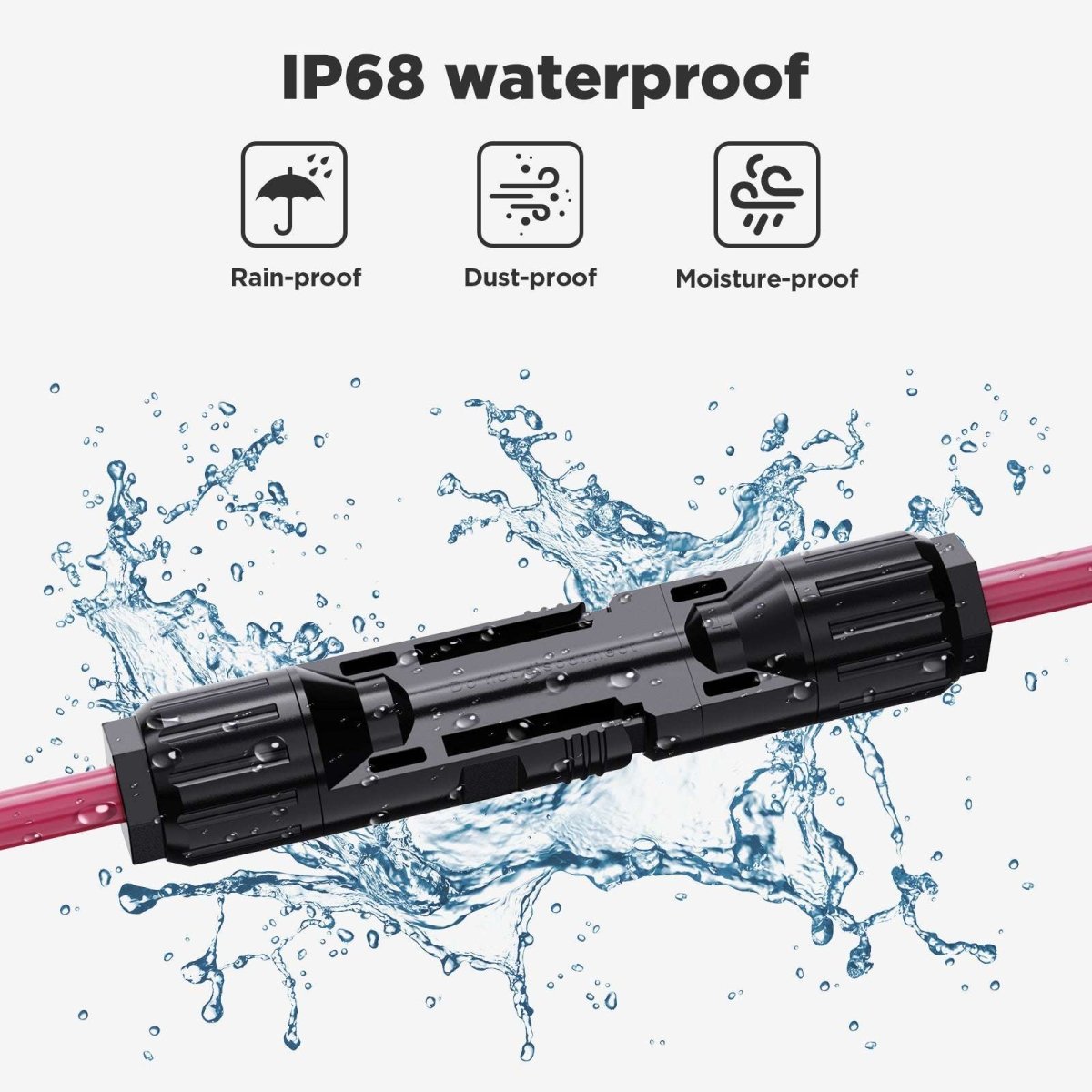 Electric Wires and Cables Solar Extension Cable 12AWG 13FT - zoupw