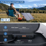 110 watt Foldable Solar Panel 10BB ZOUPW