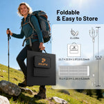 ZOUPW 160W N - Type 16BB Lightweight Solar Panel - zoupw