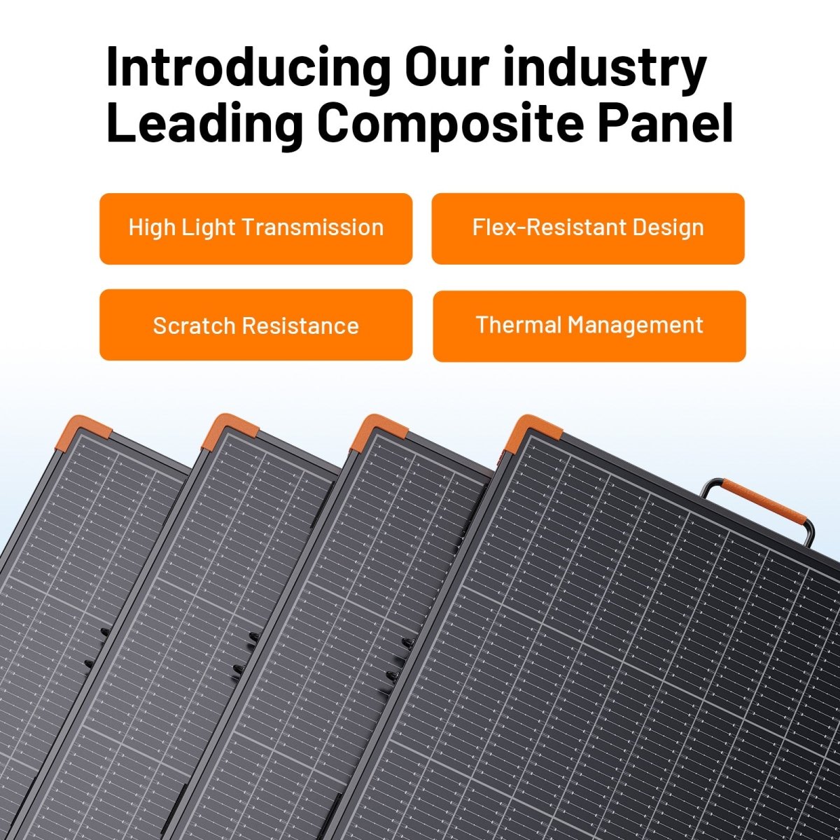 ZOUPW 180W Tri - Fold Bifacial Solar Panel - zoupw