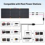 ZOUPW 180W Tri - Fold Bifacial Solar Panel - zoupw