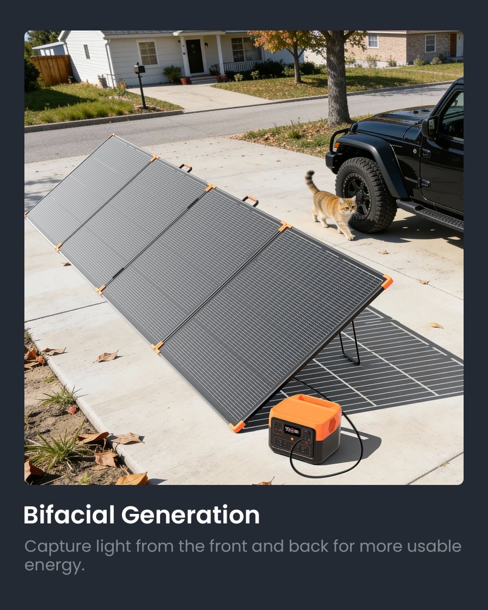 ZOUPW N - Type 16BB 480W Bifacial Solar Panel - zoupw