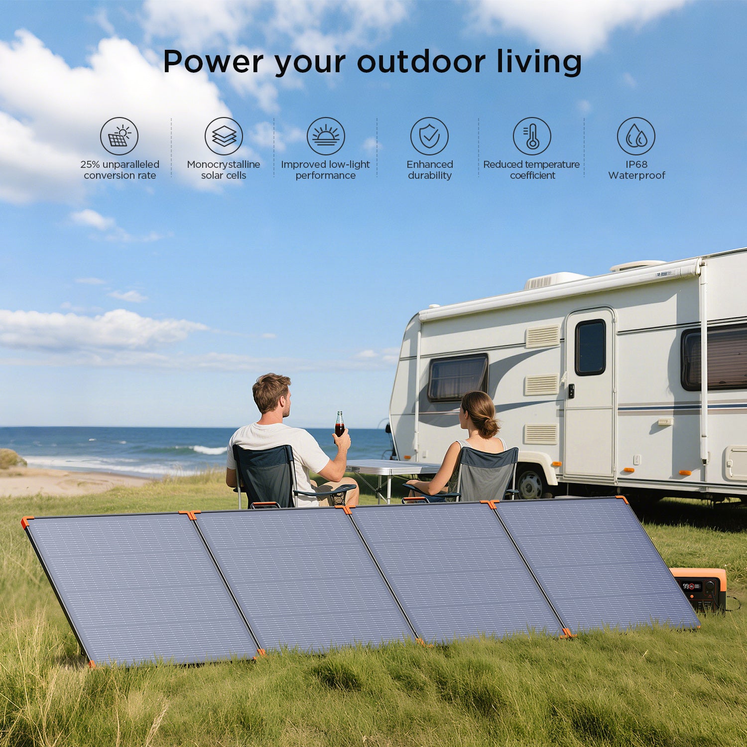 400 Watt Portable Solar Panel N-Type 16BB
